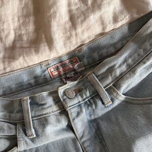 Guess Sky Blue Straight Leg Jeans